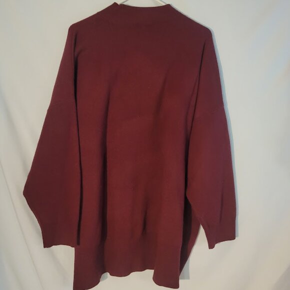 Torrid Maroon Sweater size 4x PLUS Host Pick - Picture 4 of 6